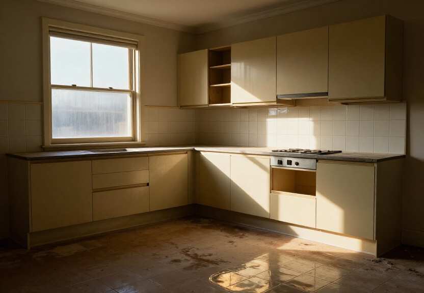 Restored kitchen in Padstow Heights after flood damage repair